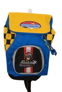 Star Wars Episode 1 Backpack Anakin Skywalker Podracer New! Lucas Films 14x10